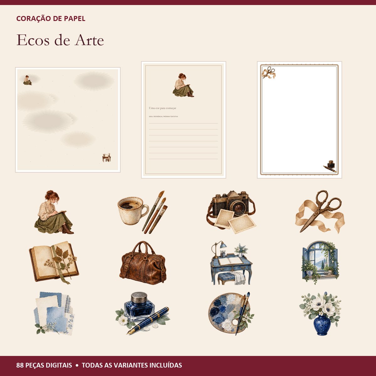 Prévia dos arquivos da coleção Ecos de Arte